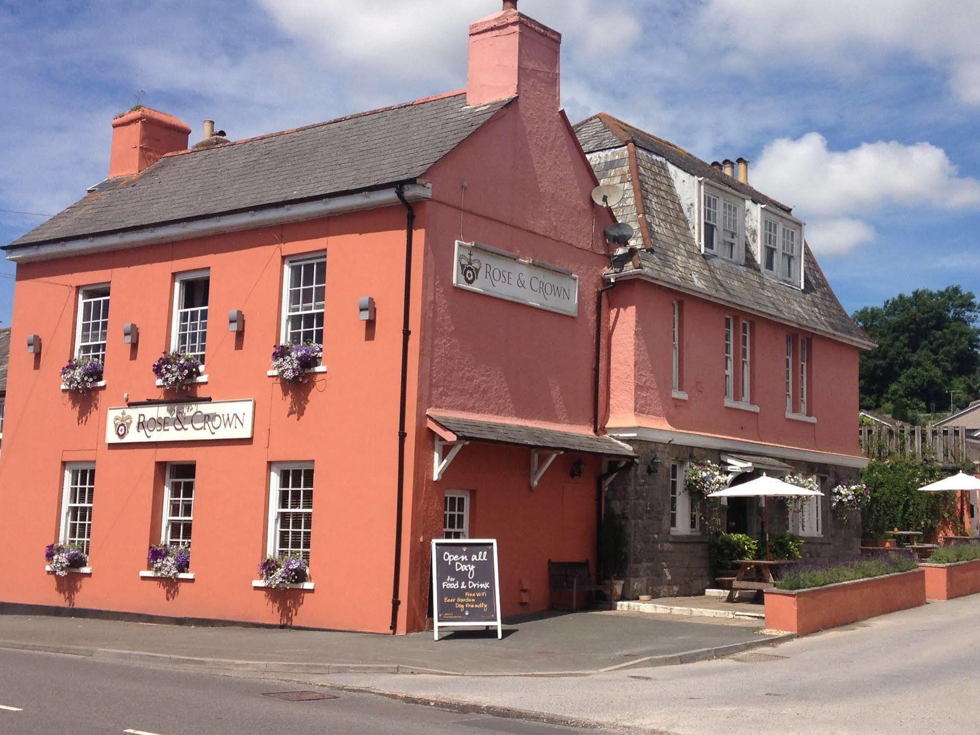 Hotel Rose & Crown Yealmpton Exterior foto