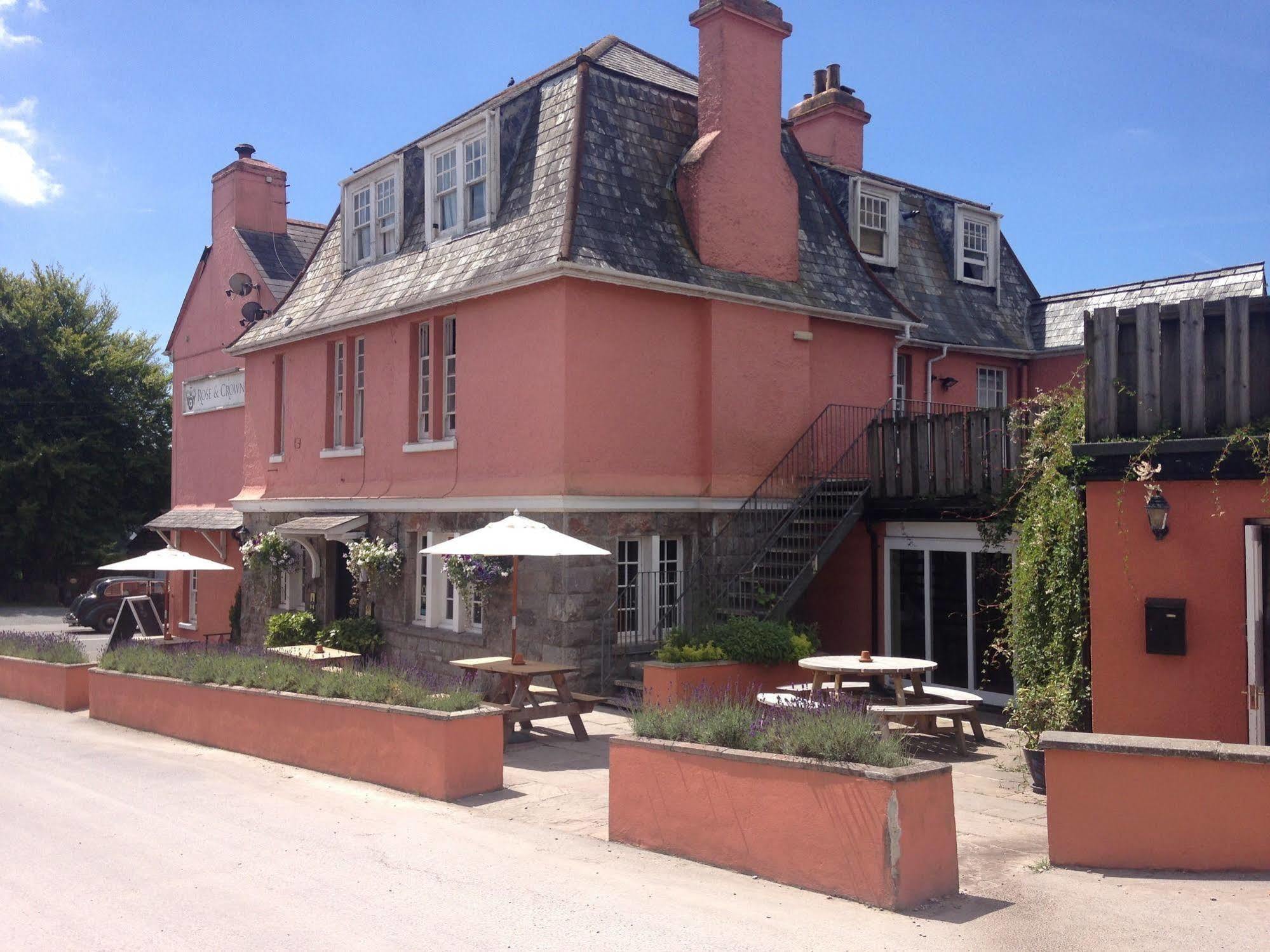 Hotel Rose & Crown Yealmpton Exterior foto