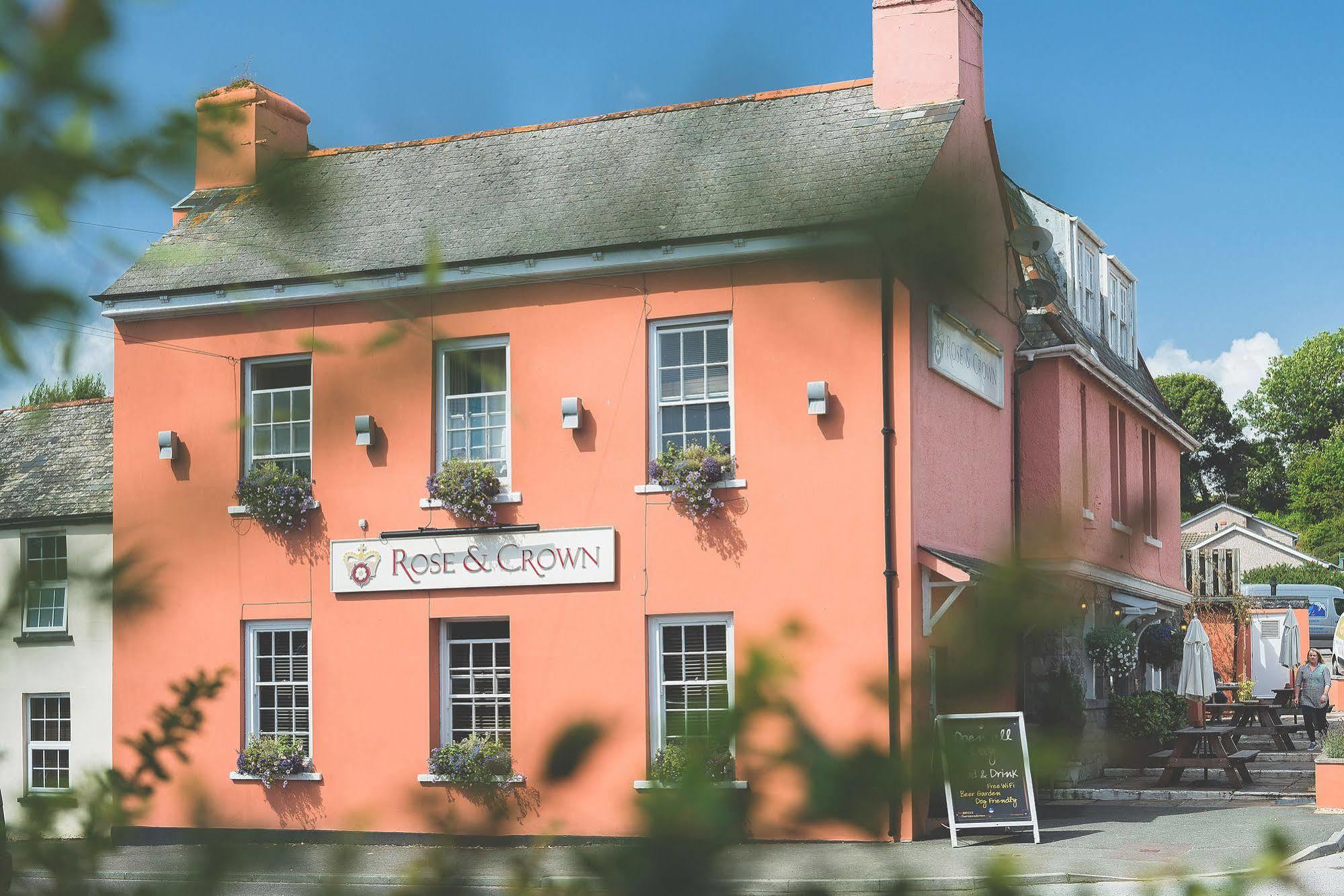 Hotel Rose & Crown Yealmpton Exterior foto